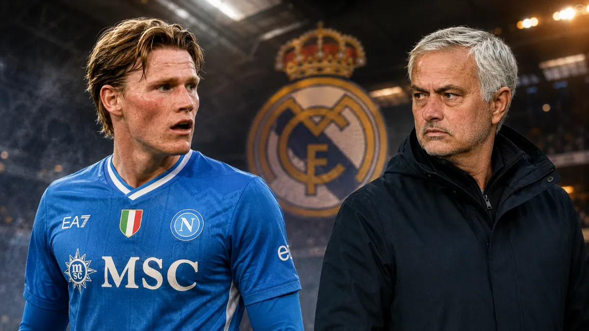 Scott McTominay open to a move to Real Madrid under Jose Mourinho
