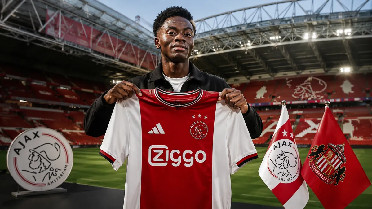 Here we go! Simon Adingra joins Ajax from Sunderland