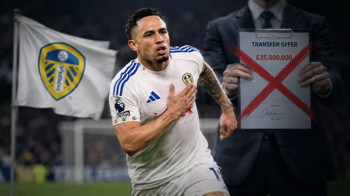 Leeds block okafor sale on transfer deadline day