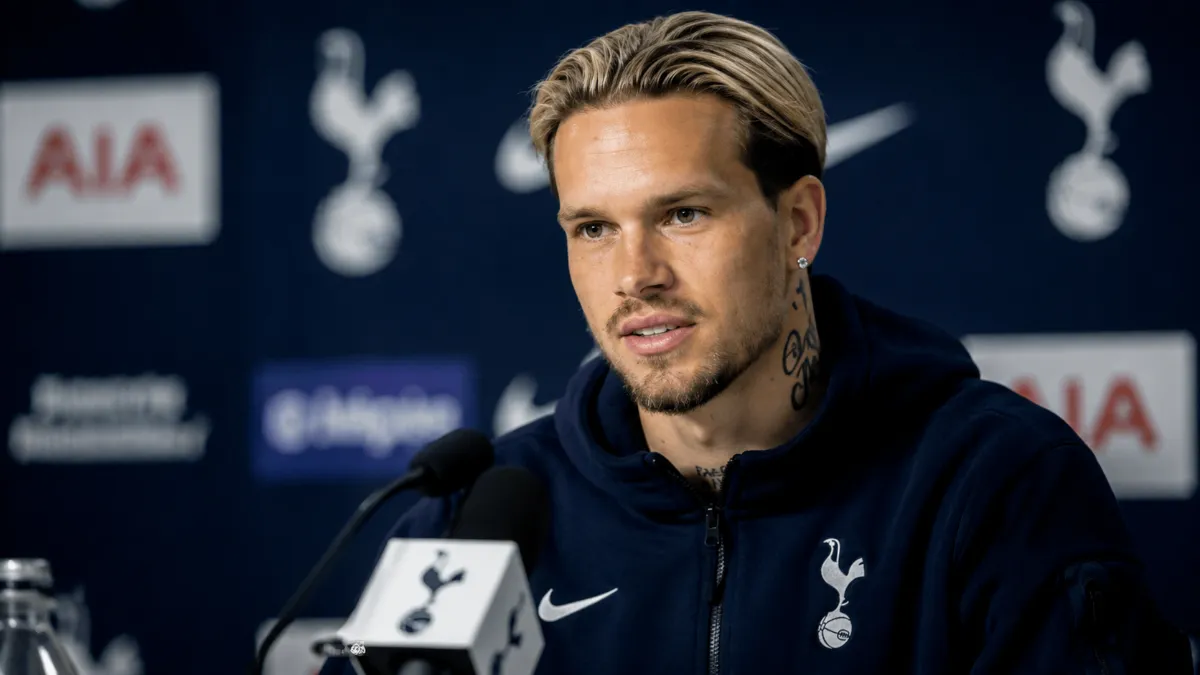 Mikhail Mudrik comments on his move to Tottenham