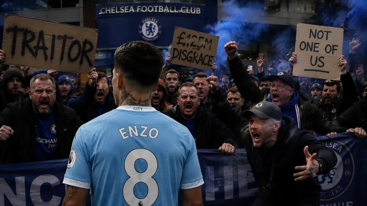 Enzo Fernandez's words after move to Man City rattle Chelsea fans