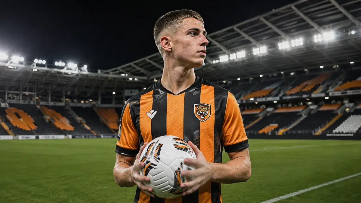 Hull City sign Kristos Muzaqiitis from Olympiacos