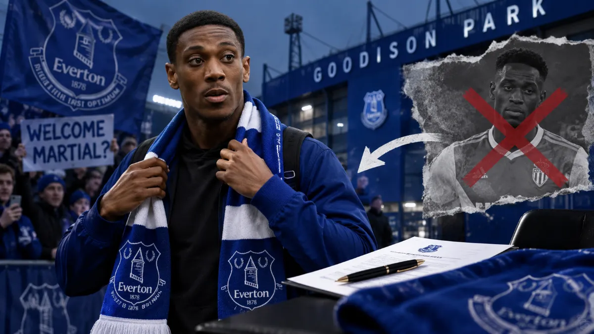 Everton may sign Anthony Martial after Balogun transfer falls through