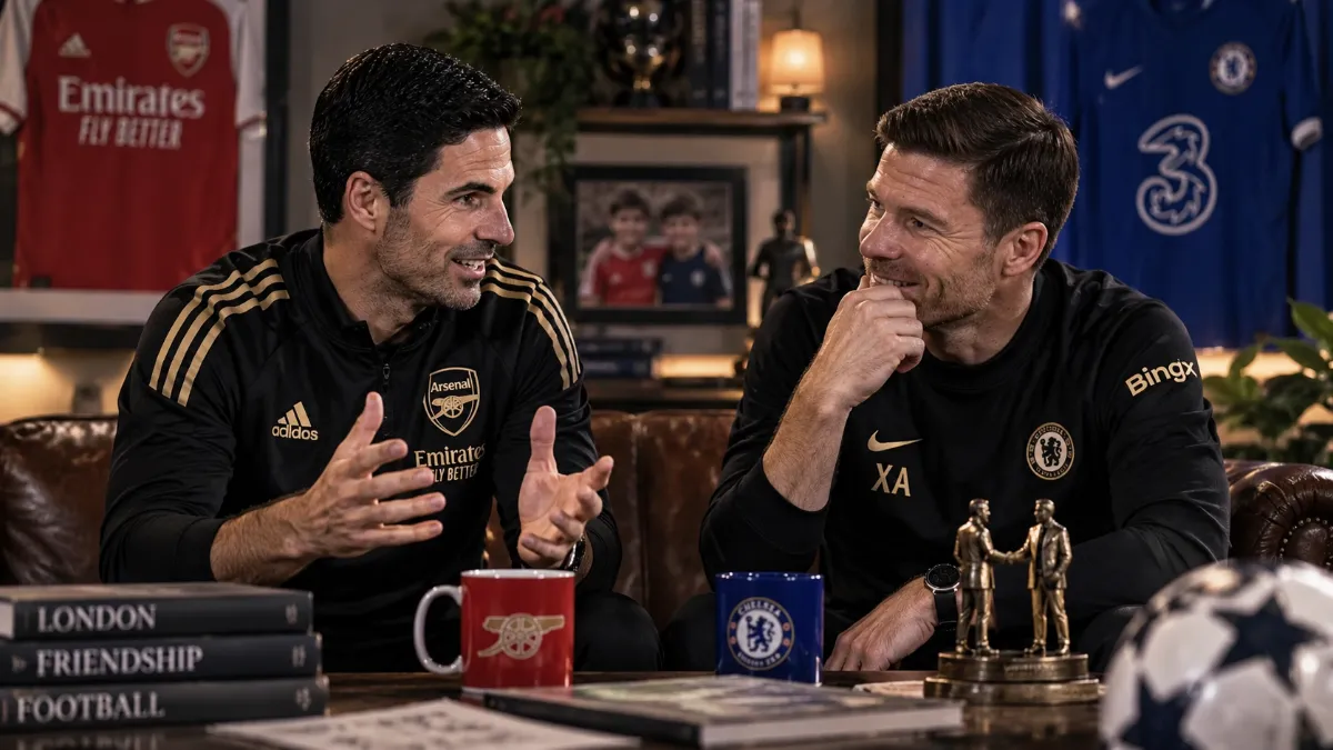 Mikel Arteta talks about conversation with childhood friend Xabi Alonso