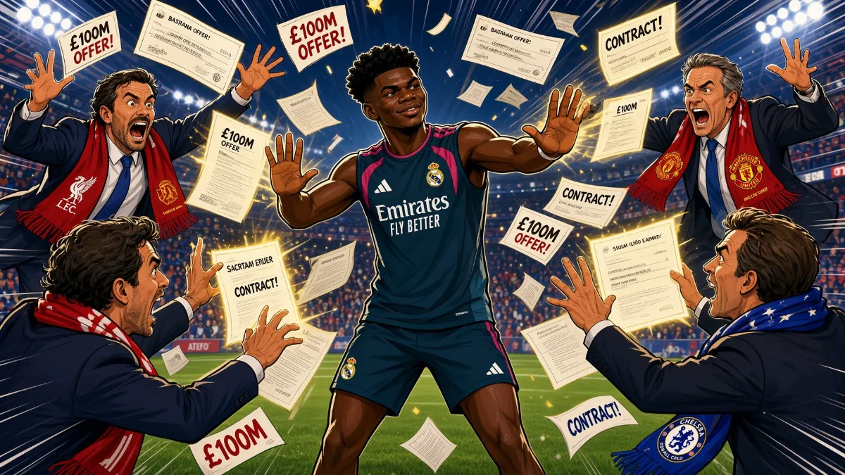 Aurelien Tchouameni remains the top transfer target for quartet of Premier League giants