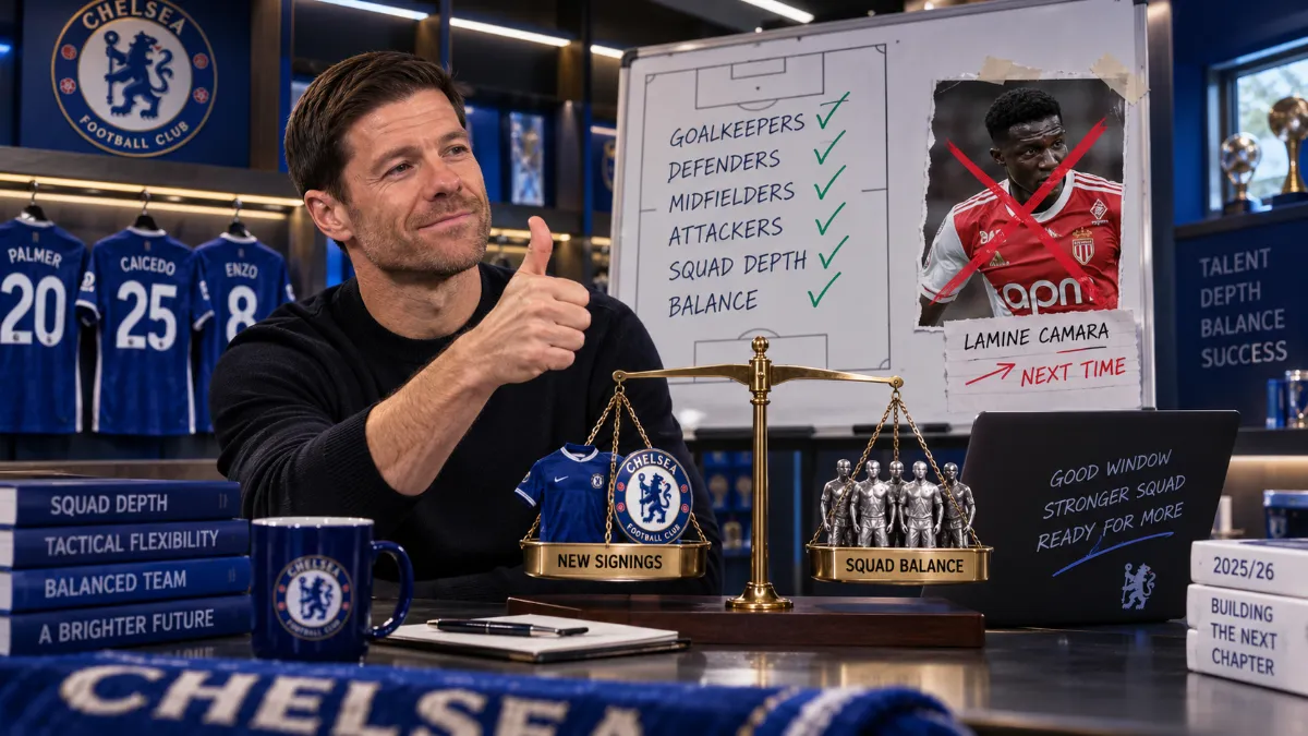 Xabi Alonso reflects on Chelsea's transfer window