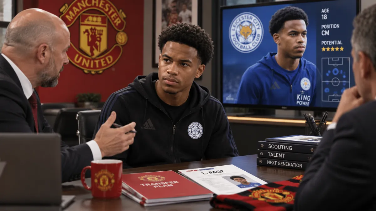 Manchester United continue talks with Leicester over Luis Page transfer