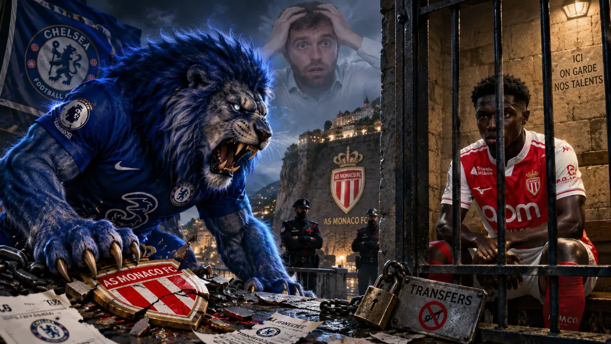 Chelsea are furious with Monaco following failed transfer of Lamin Kamara