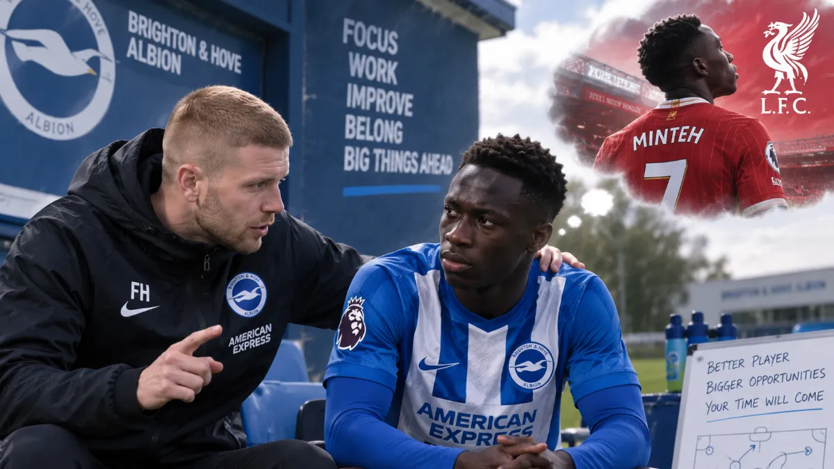 Fabian Huerzeler discusses how Yankuba Minte can achieve his desired transfer
