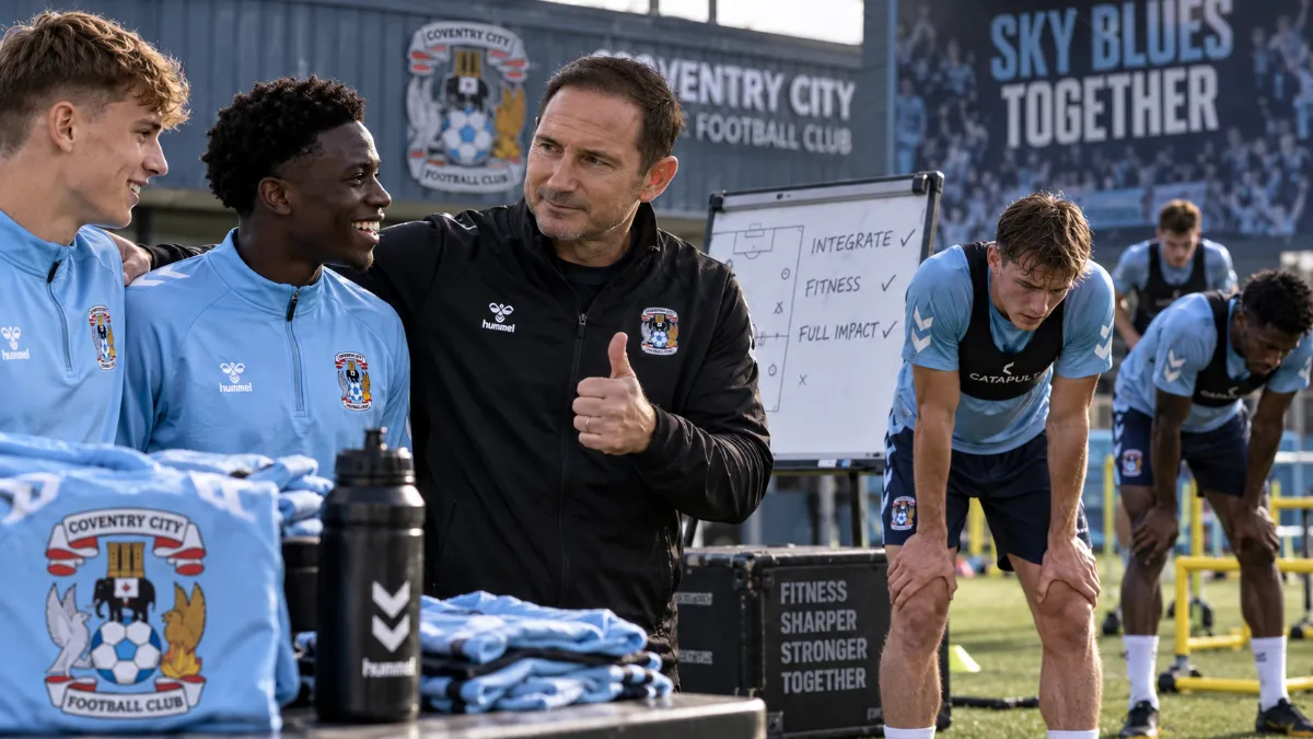 Frank Lampard discusses Coventry's new signings challenges