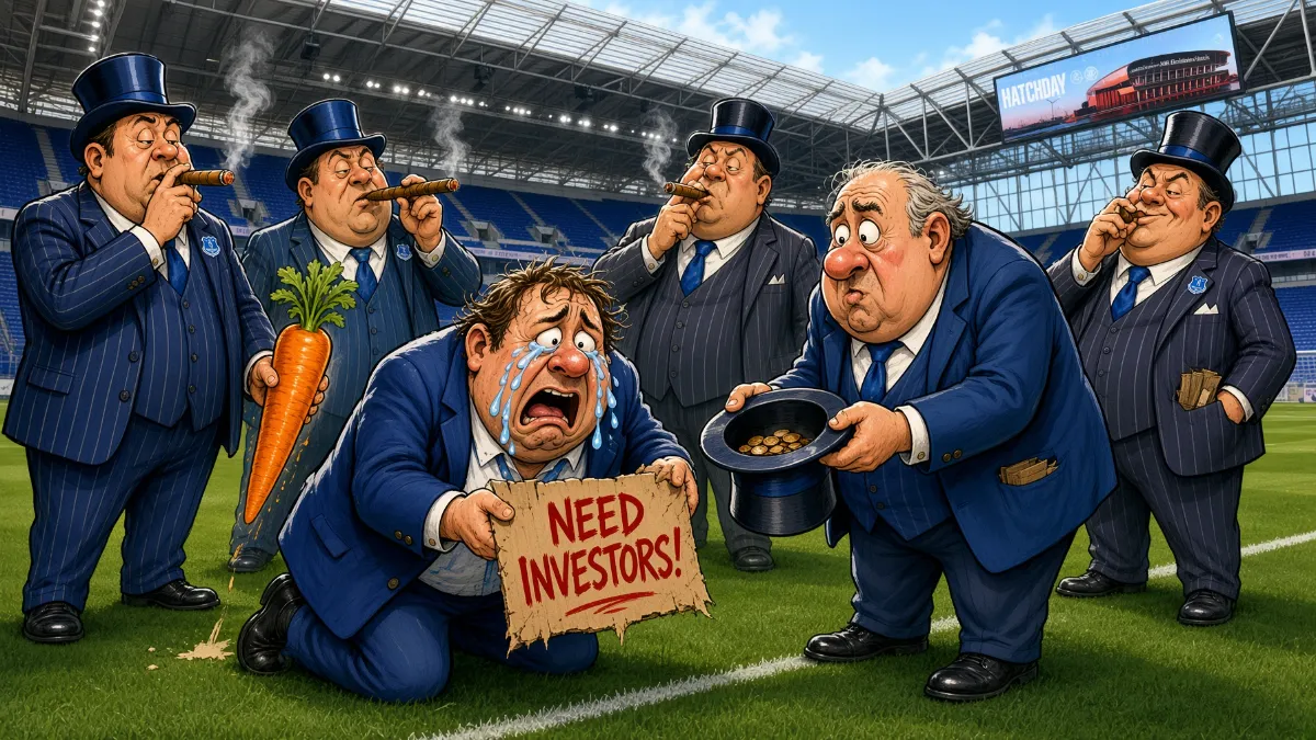 Everton owners search for external investors following disastrous transfer window