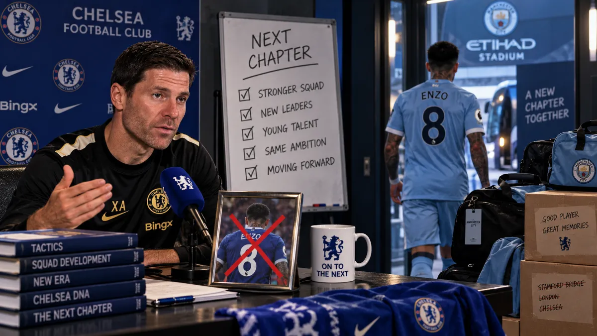 Xabi Alonso: Enzo Fernandez and I always spoke with respect
