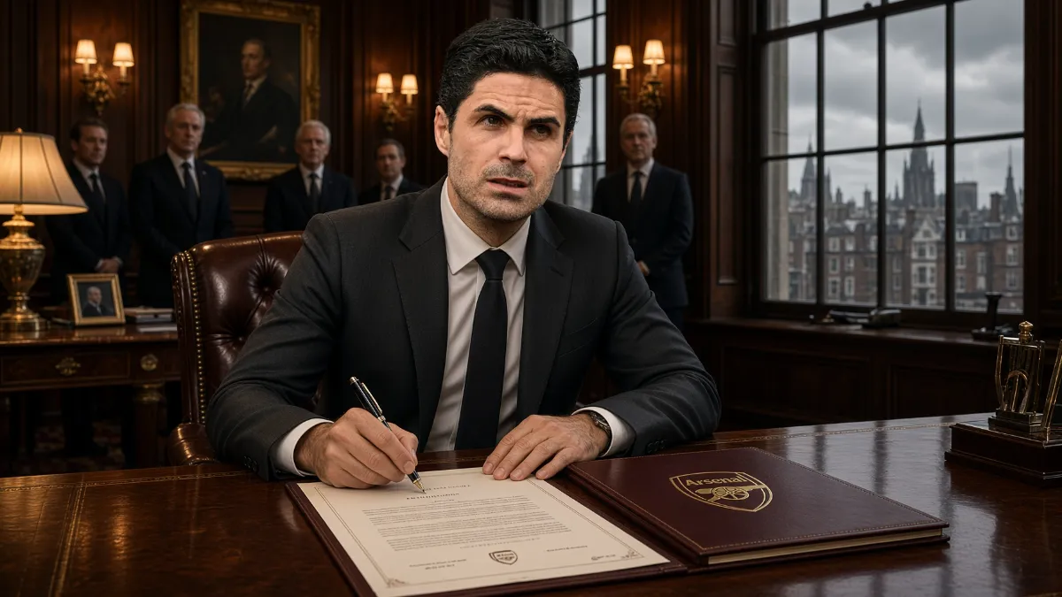 Arsenal are keen to extend contracts for Arteta and key players