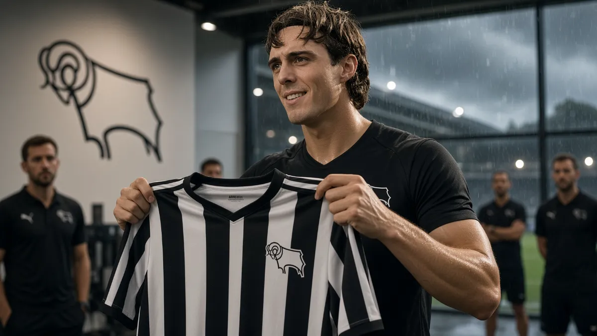 Goalkeeper Nicolas Bilokapic joins Derby County