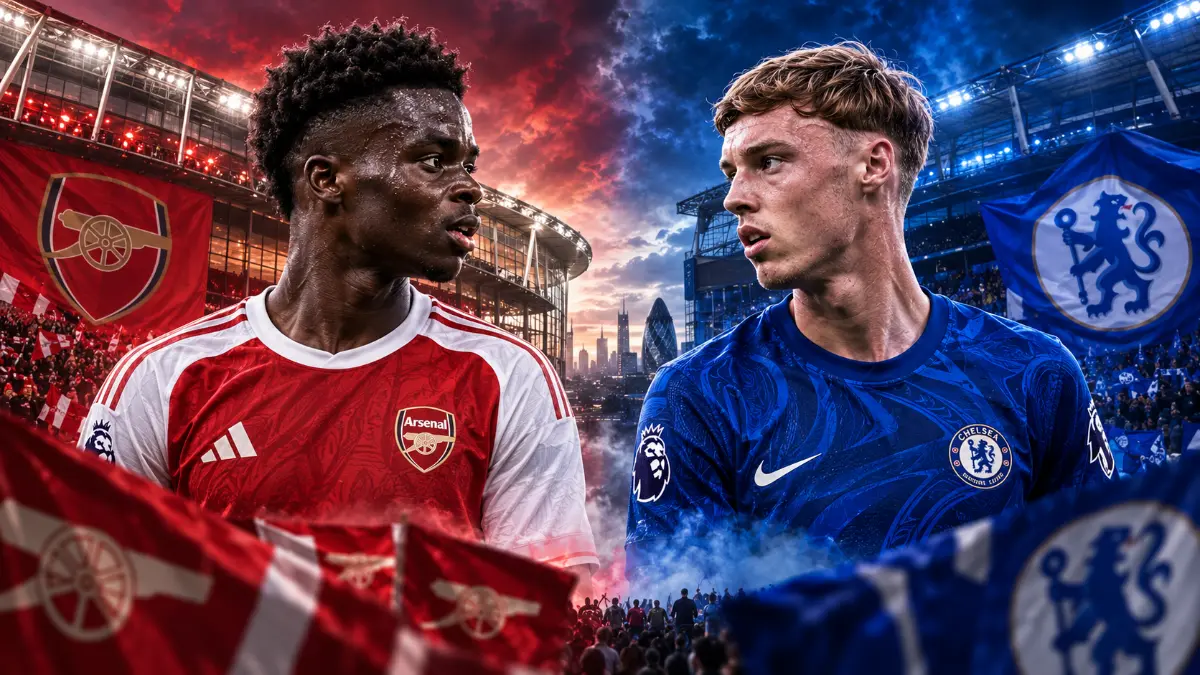 Arsenal v Chelsea: Starting line-ups for the Premier League match