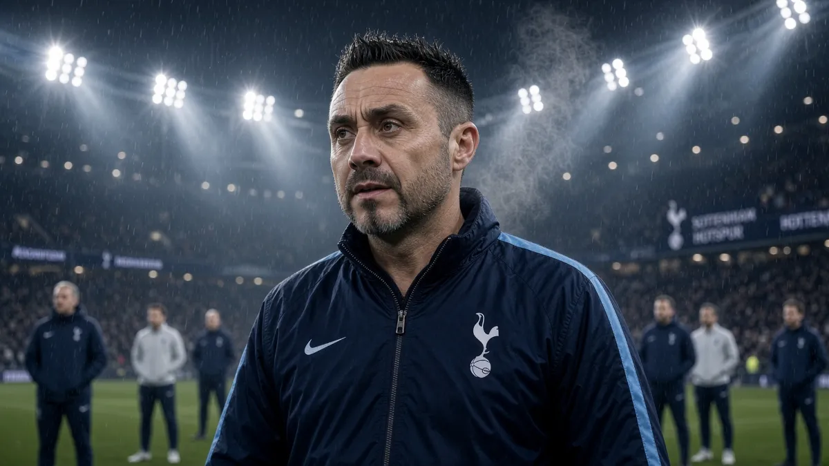 De Zerbi reacts to Tottenham's historic Premier League record