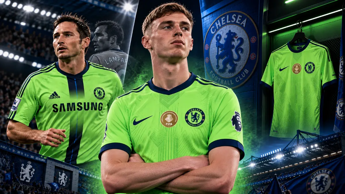 Chelsea to bring green back to their kit in the 2027/28 season