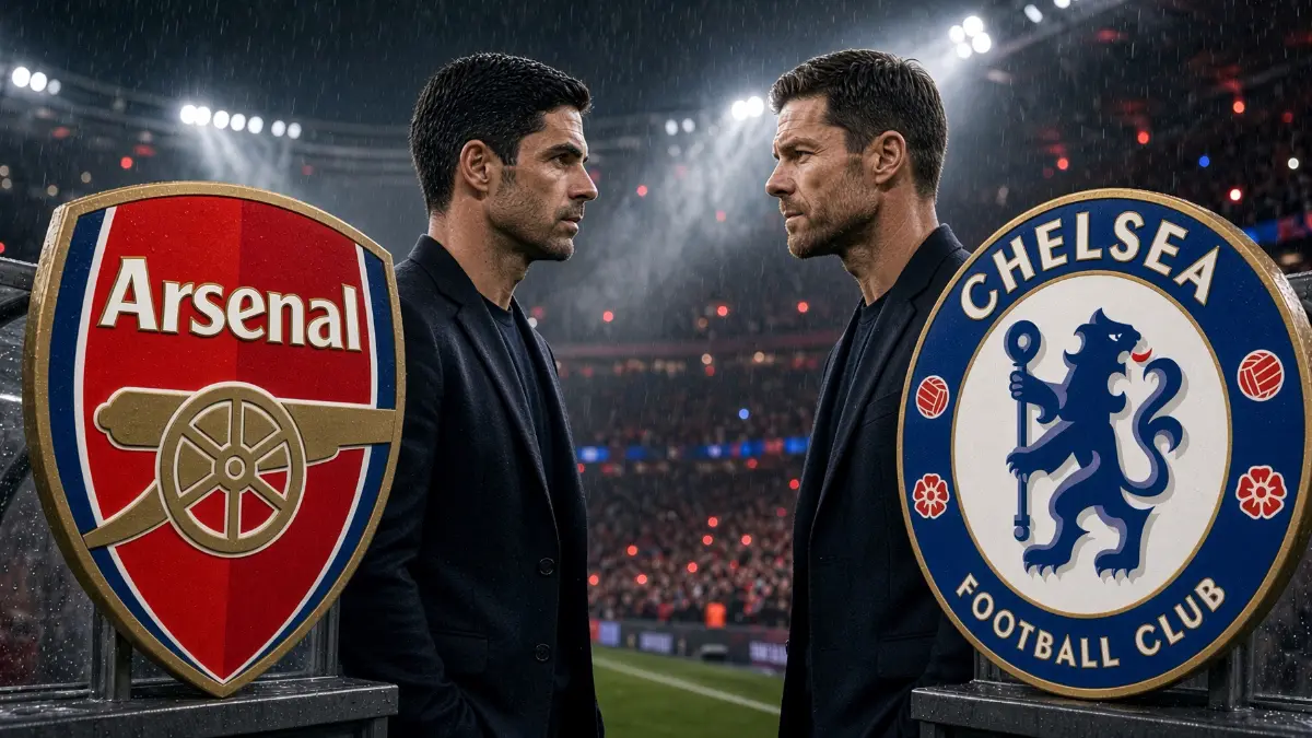 Arsenal face Chelsea in a blockbuster Premier League derby