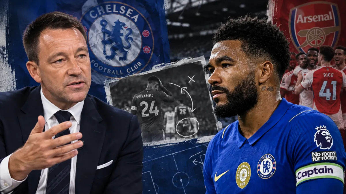 John Terry criticises Reece James after Chelsea's defeat to Arsenal