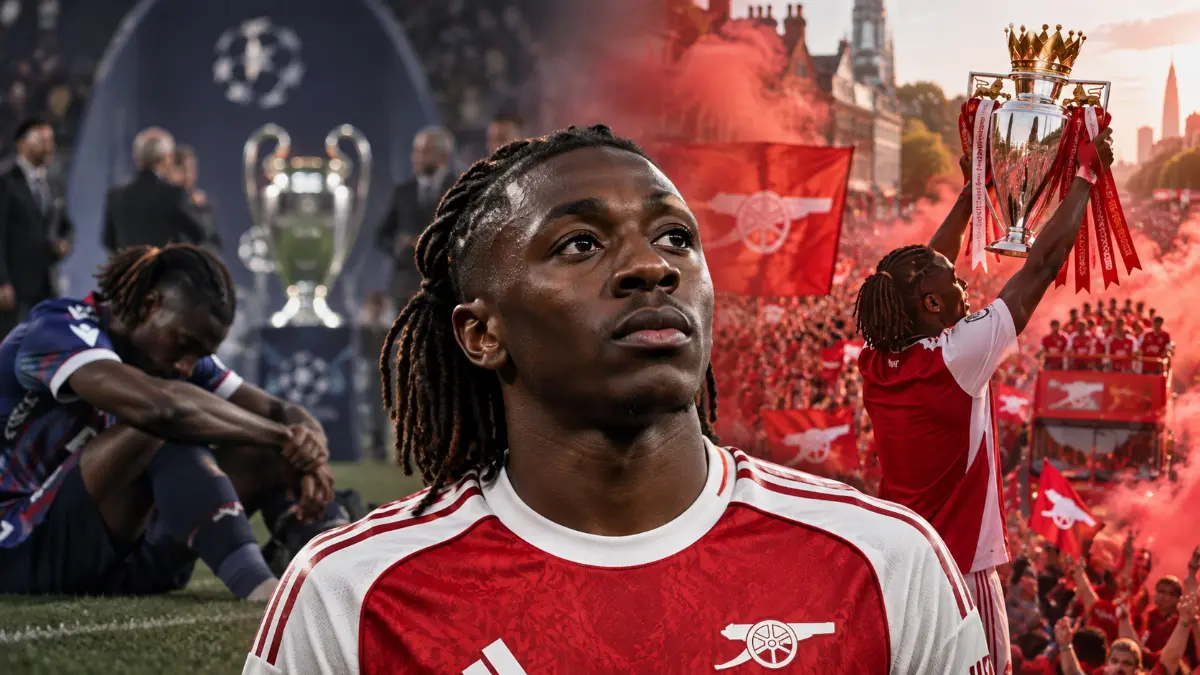 Eberechi Eze calls day after Arsenal's Champions League defeat surreal