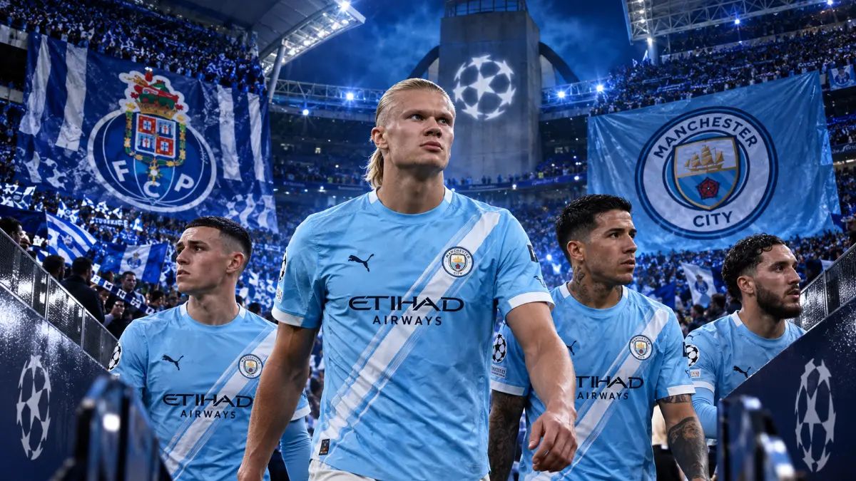 Manchester City name squad for match against Porto