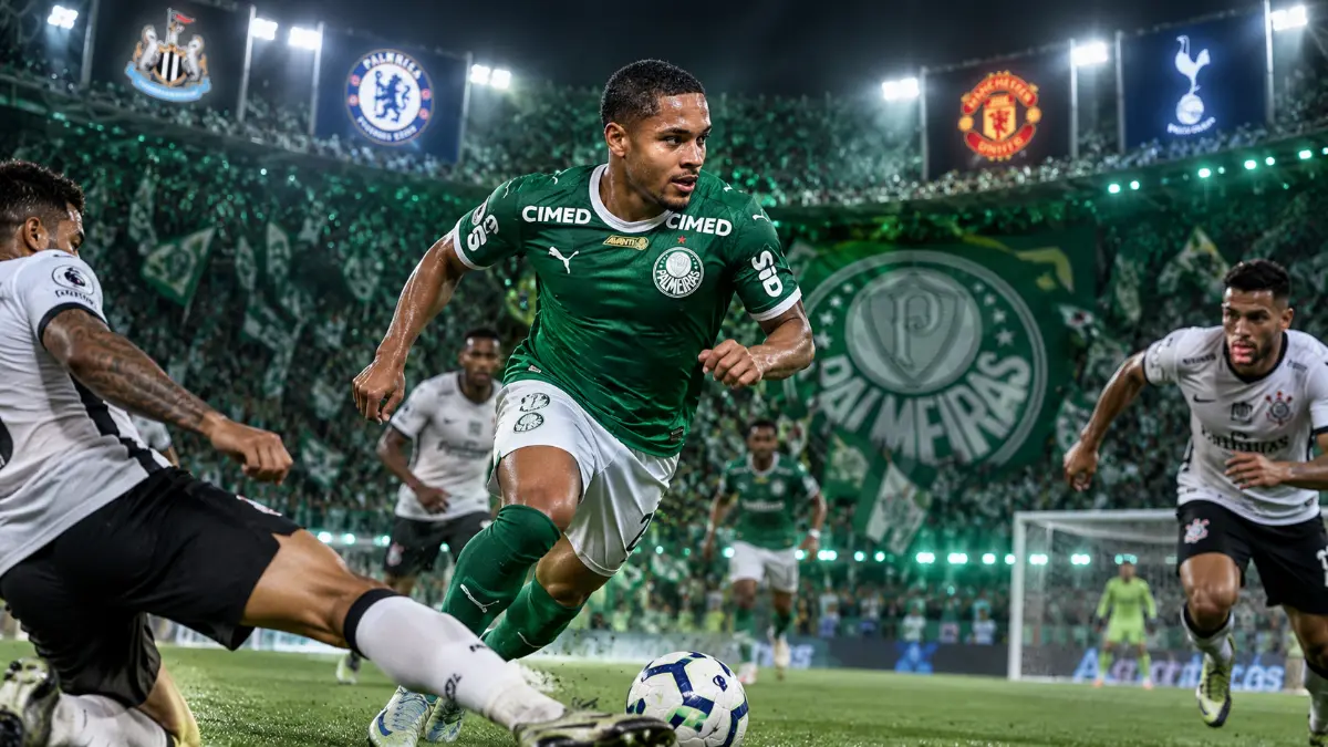 Newcastle, Chelsea, Manchester United and Tottenham are tracking Vitor Roque