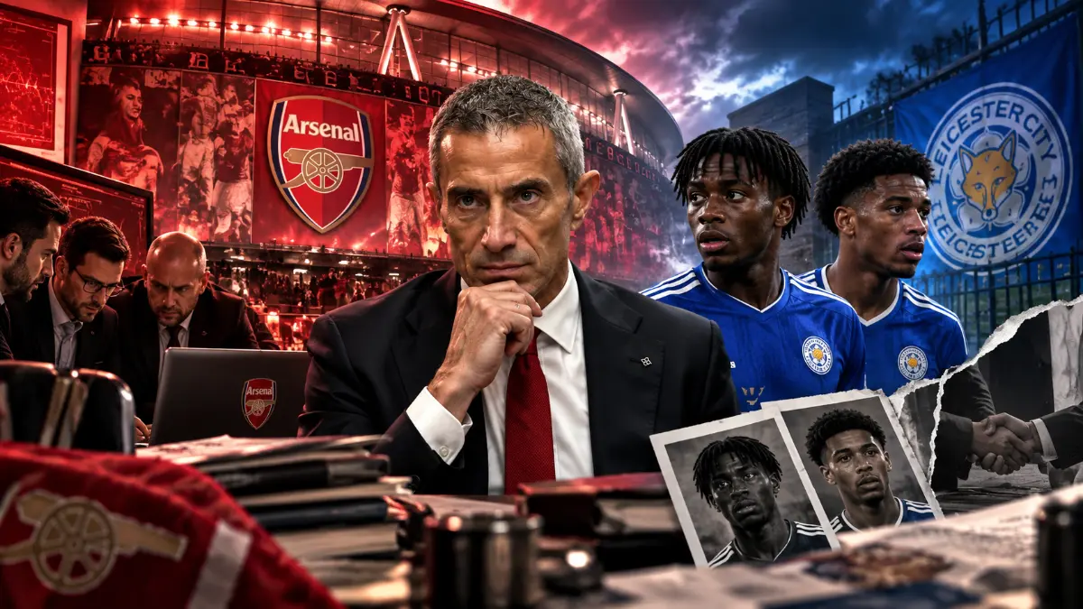 Arsenal miss out on Leicester talents due to Andrea Bertas approach