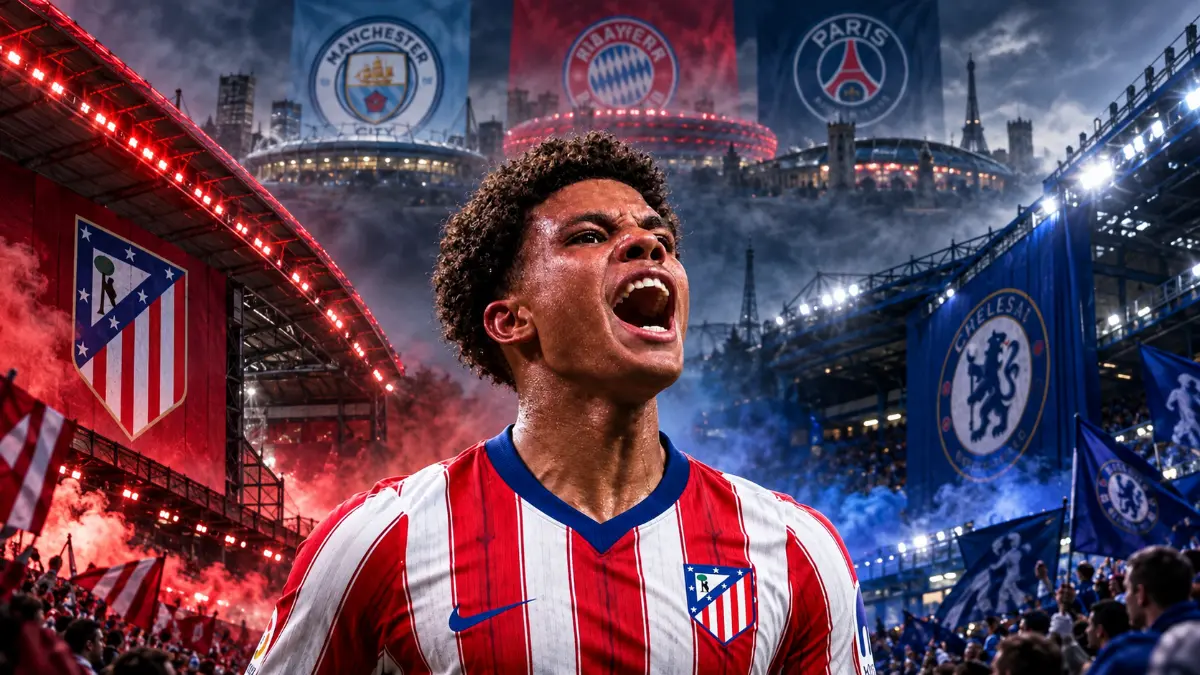 Chelsea interested in 16-year-old Atletico defender Jorge Dominguez