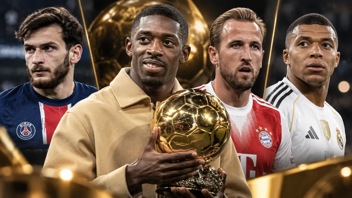 Usman Dembele names his Ballon d'Or contenders for 2026