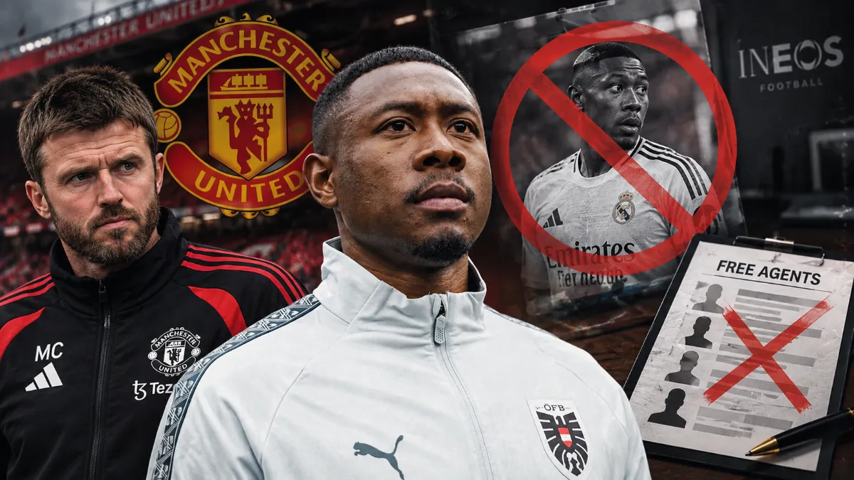 Manchester United's position on the transfer of David Alaba