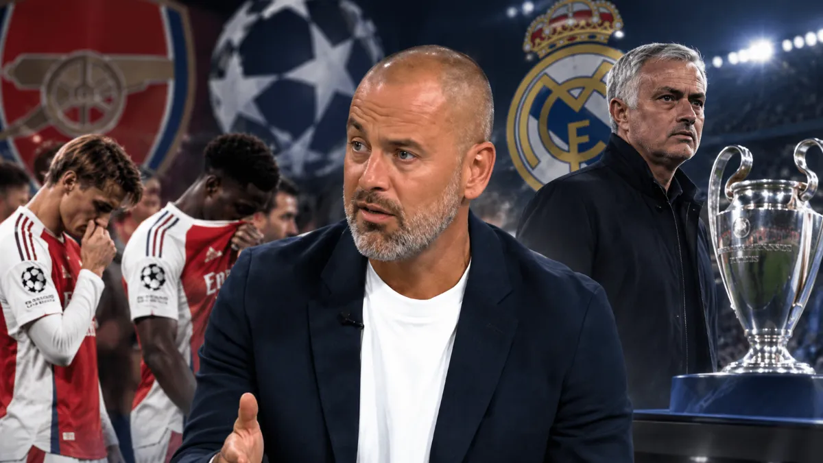 Joe Cole doesn't believe Arsenal will win the Champions League and backs Real Madrid