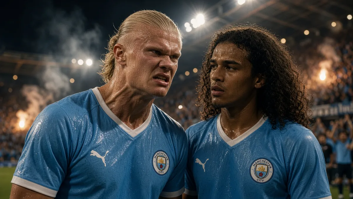 Haaland jokes about teammate after Champions League victory: 'I’m a bit angry with him'