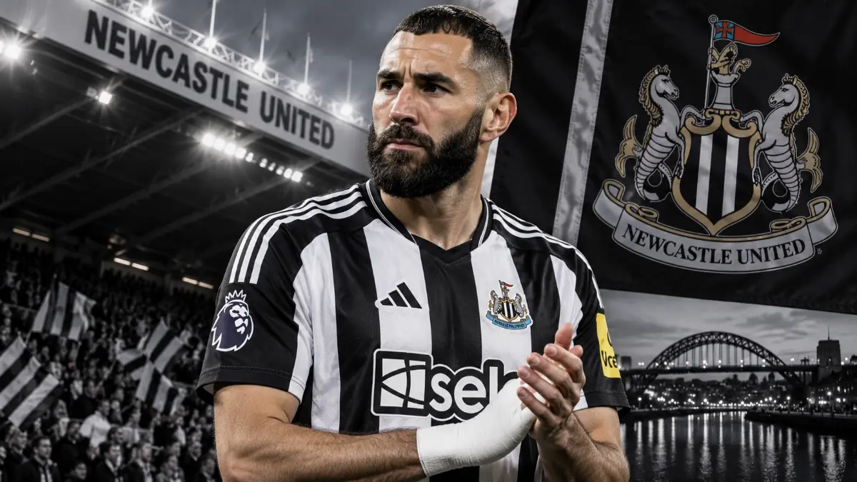 Newcastle could be an unexpected option for Karim Benzema due to ties with PIF
