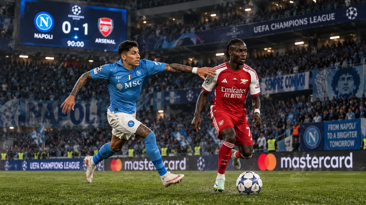 Arsenal grind out a hard-fought Champions League win against Napoli