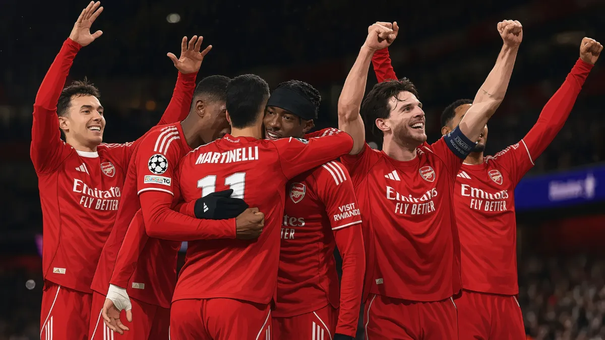Arsenal to face Napoli in Champions League in all-red kit for the first time in four years