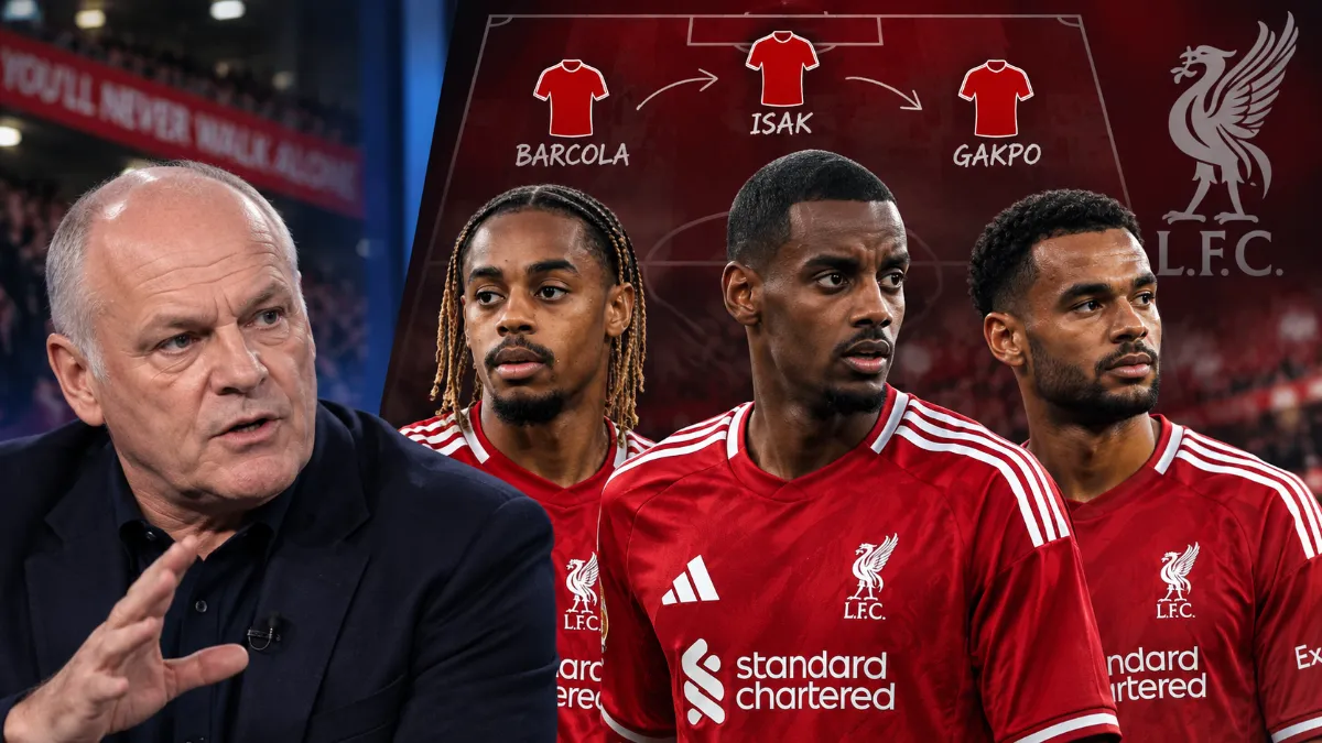 Andy Gray picks Liverpool's perfect attacking trio