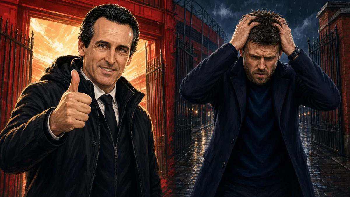 Unai Emery is ready to take charge of Manchester United if Michael Carrick is sacked