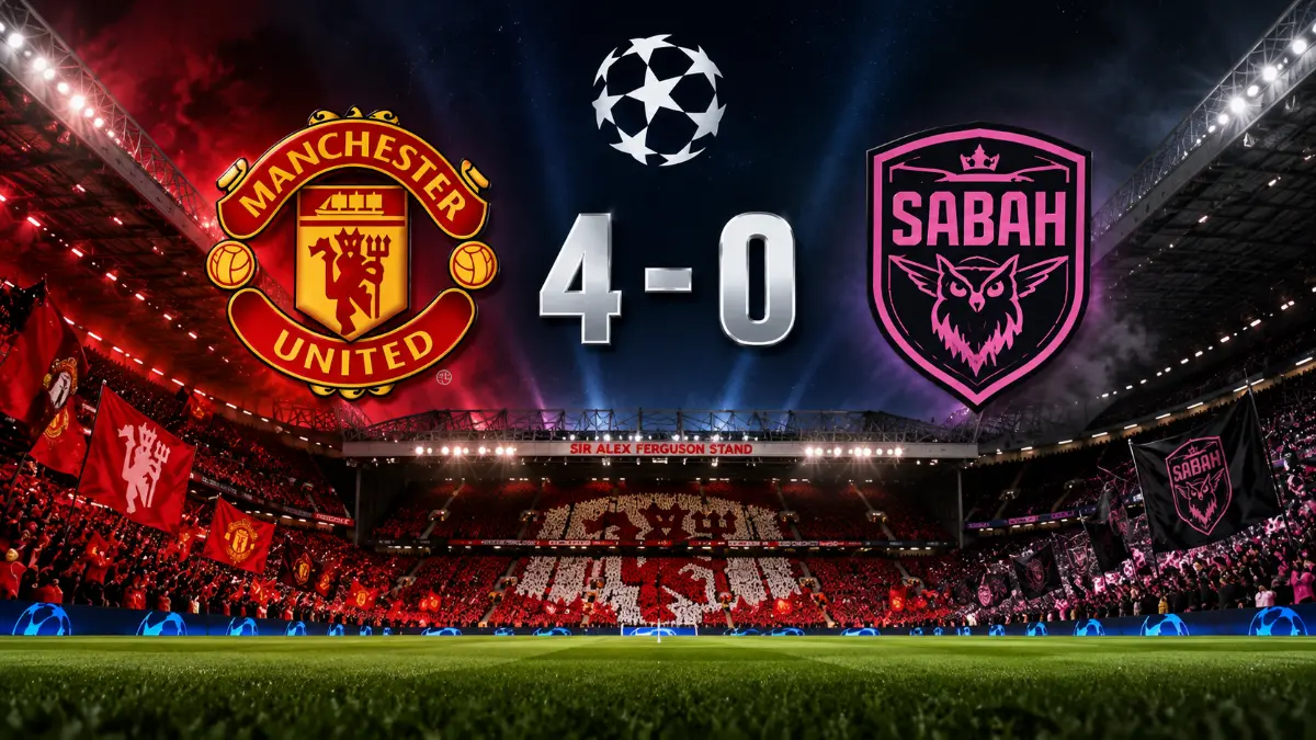 Manchester United start Champions League campaign with convincing 4-0 win over Sabah