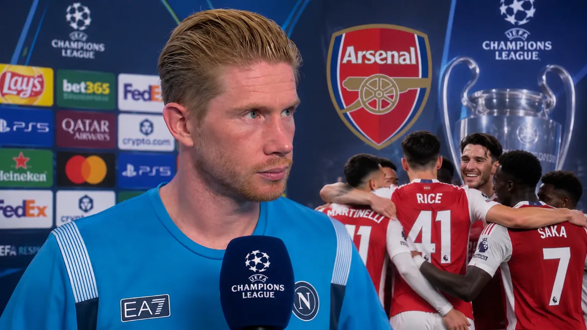 Kevin De Bruyne calls Arsenal the best team in the world