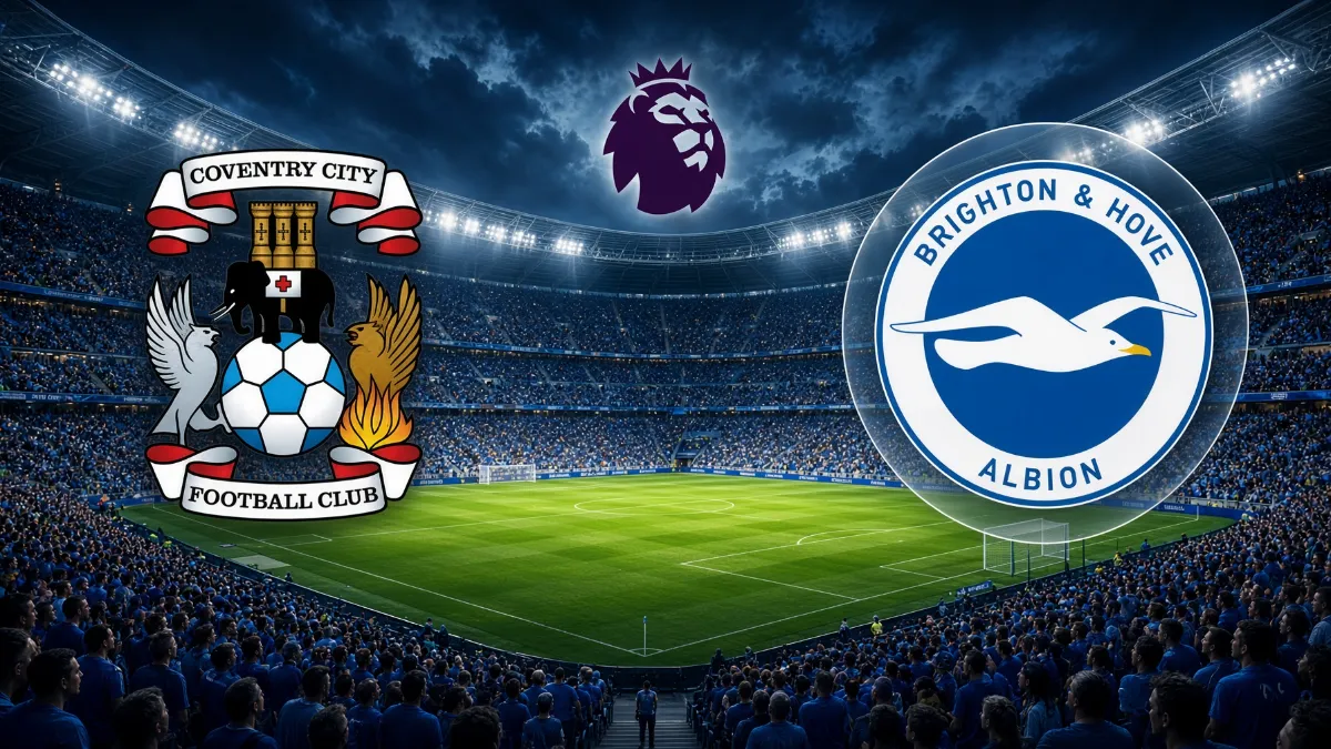 Coventry City host Brighton in critical clash