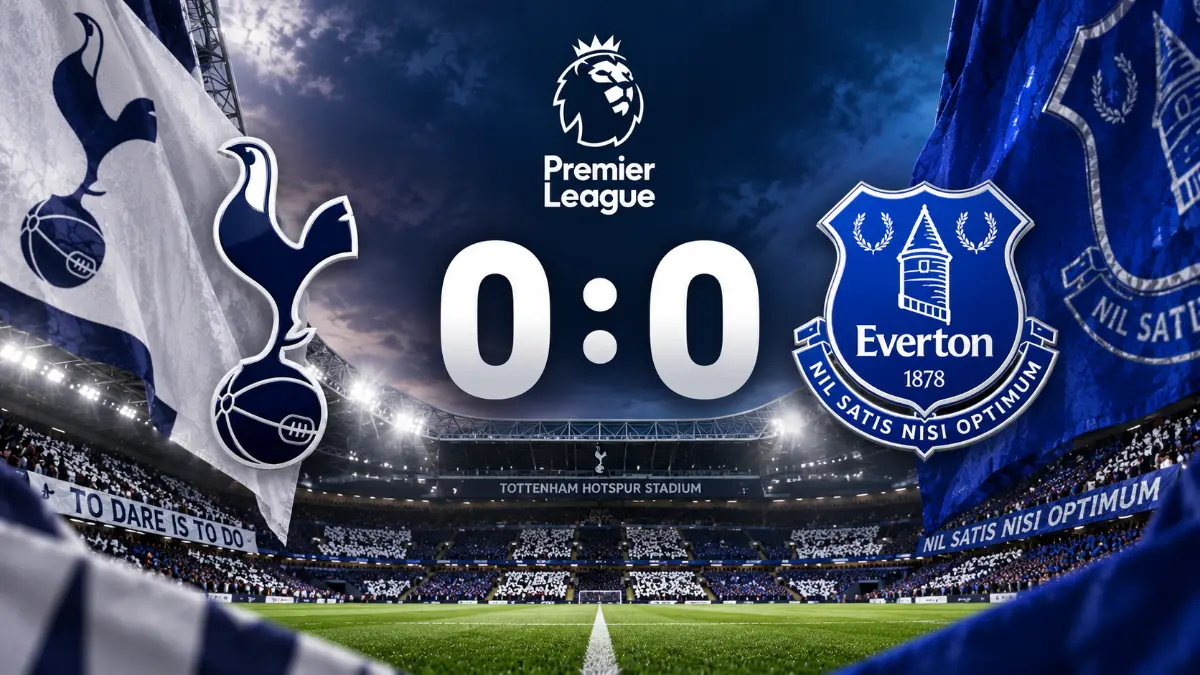 Tottenham and Everton play out goalless draw in Premier League clash