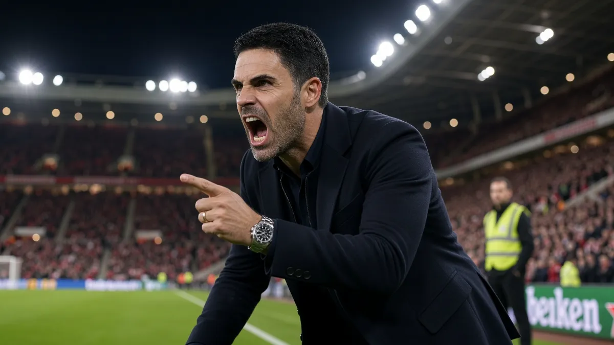 Mikel Arteta slams refereeing in Arsenal's winning match