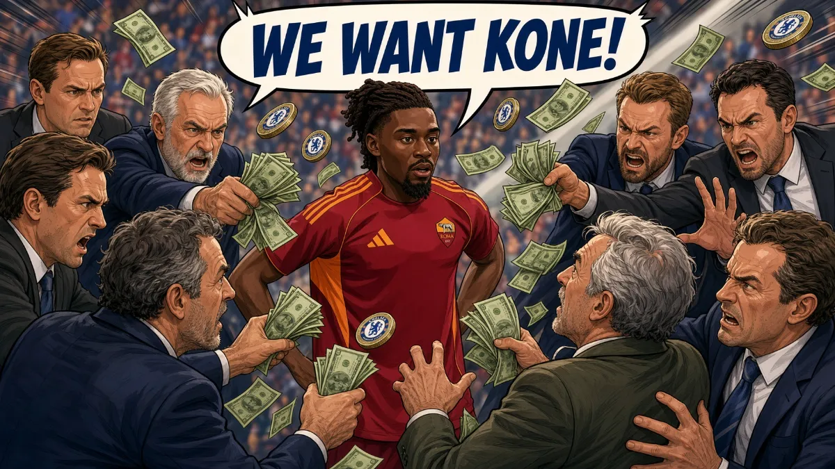 Chelsea prepare to make a new move: Kone set to be their main transfer target this winter