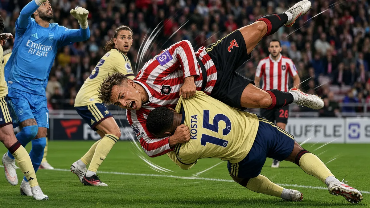Arsenal calls for meeting with referees over controversial penalty against Sunderland