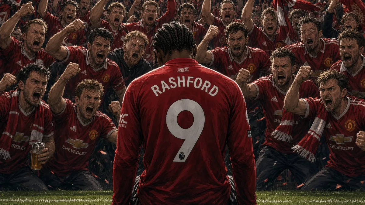 Fans blast Rashford after Manchester derby loss