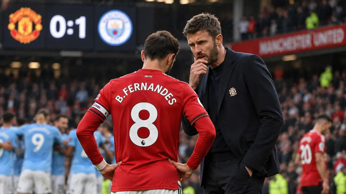 Michael Carrick reflects on defeat to Manchester City: 'I won’t criticise the players'
