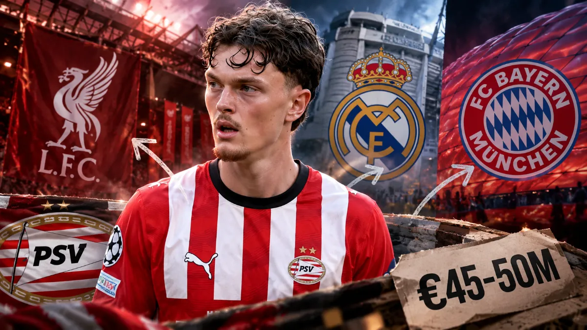 Liverpool target Paul Wanner amid Real Madrid and Bayern chase