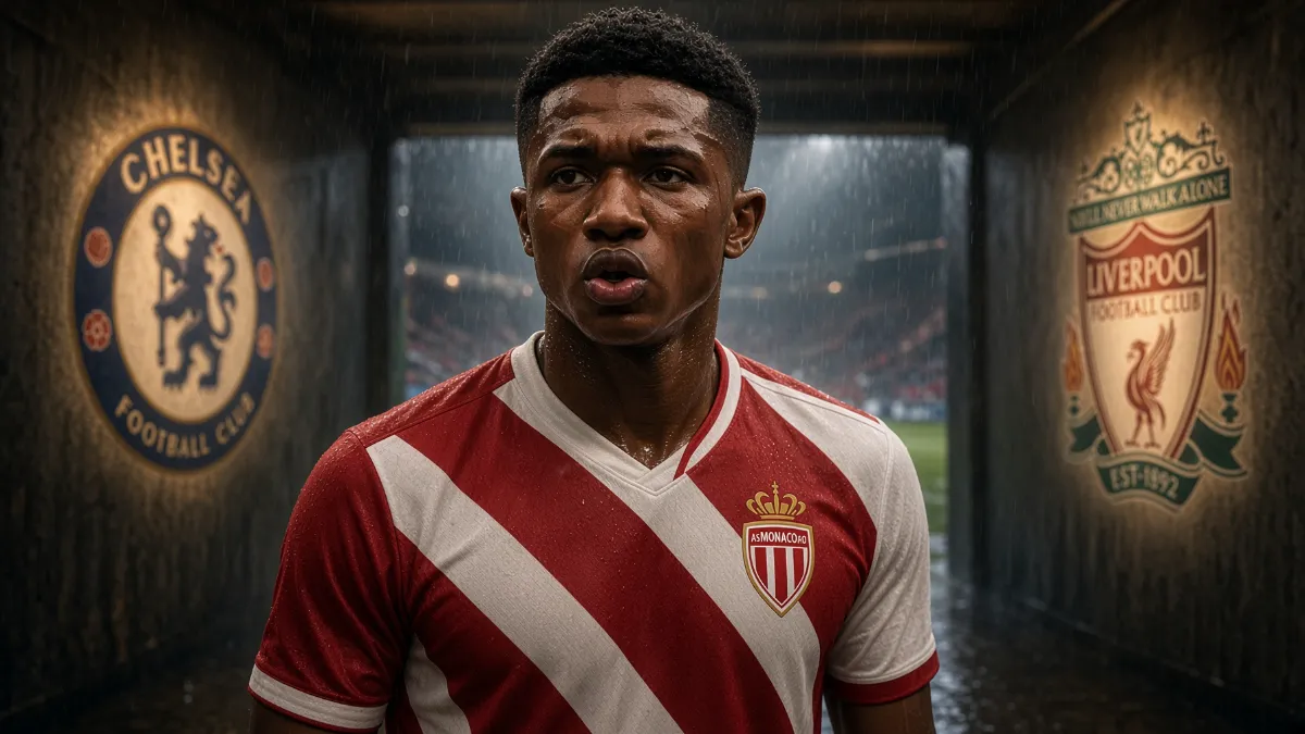 Monaco want over £60 million for Kamara from Chelsea