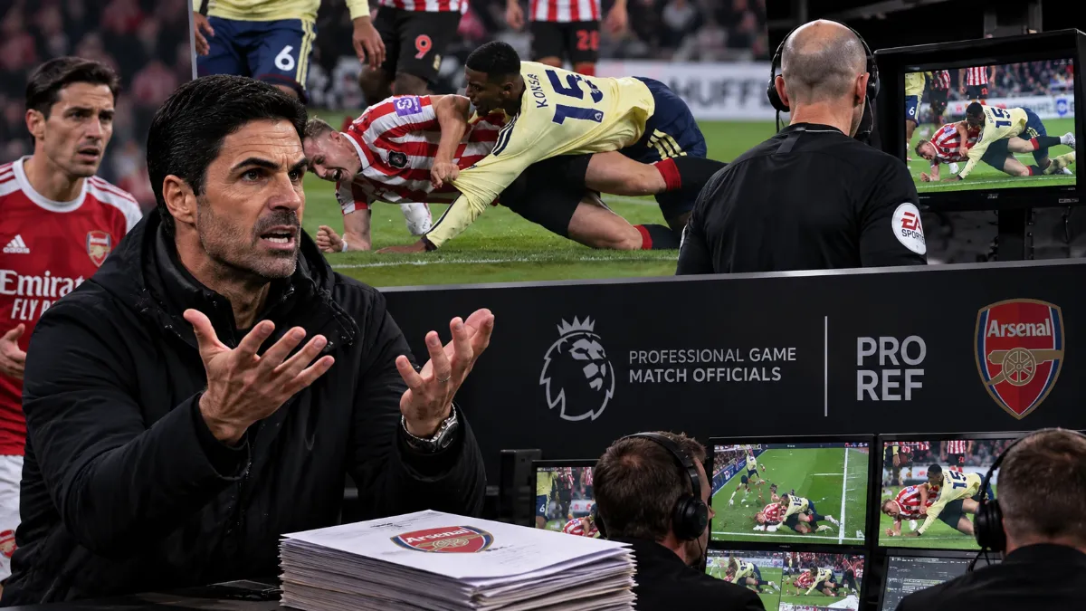 Arsenal demand clarification from referees after contentious penalty against Sunderland
