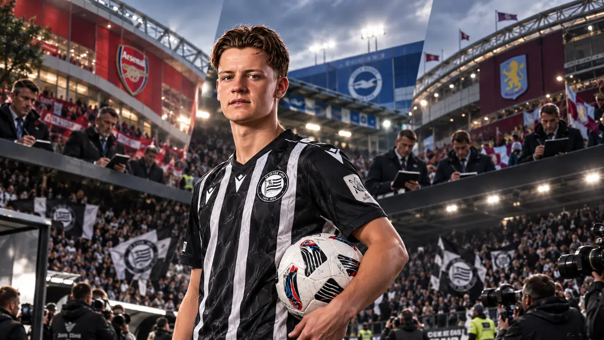 Arsenal interested in 17-year-old Sturm midfielder Luka Weinhundl